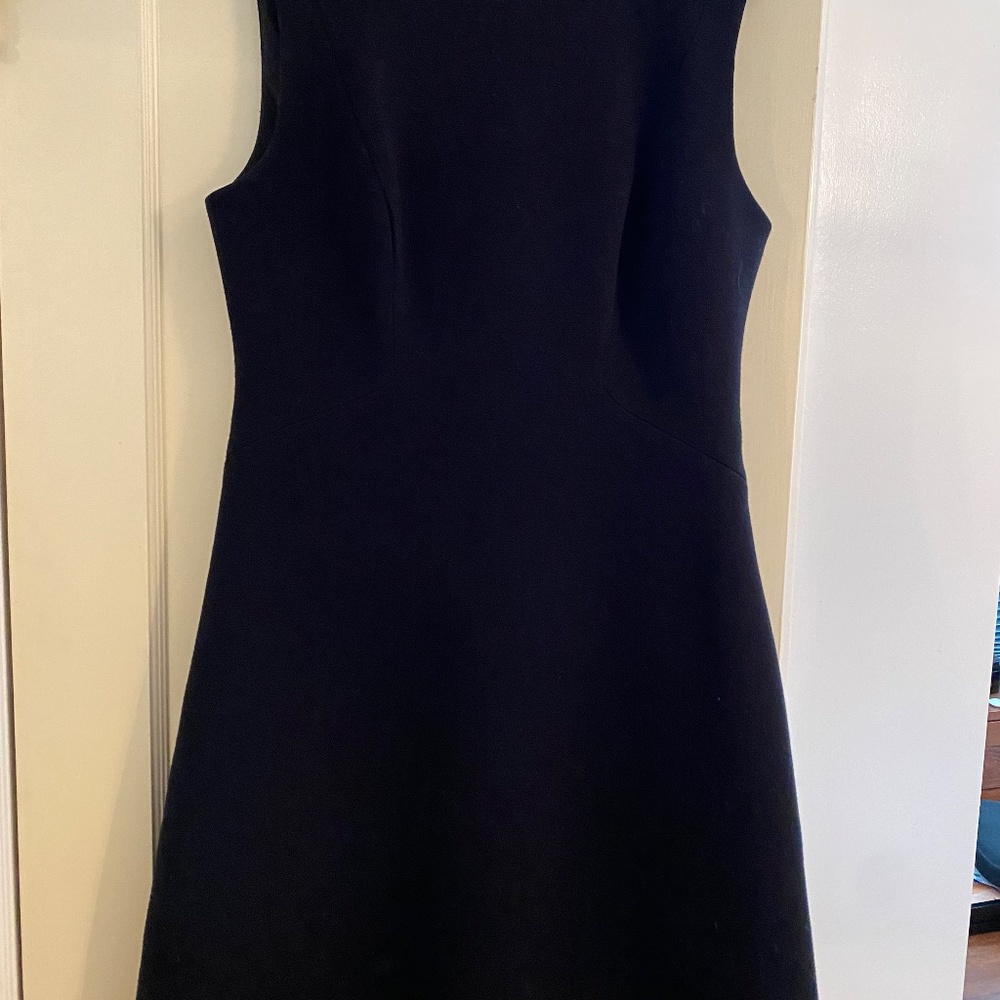 Kate Spade size 10 Little Black Dress with Gold Zipper - Picture 2 of 4